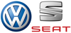 VW & SEAT logos